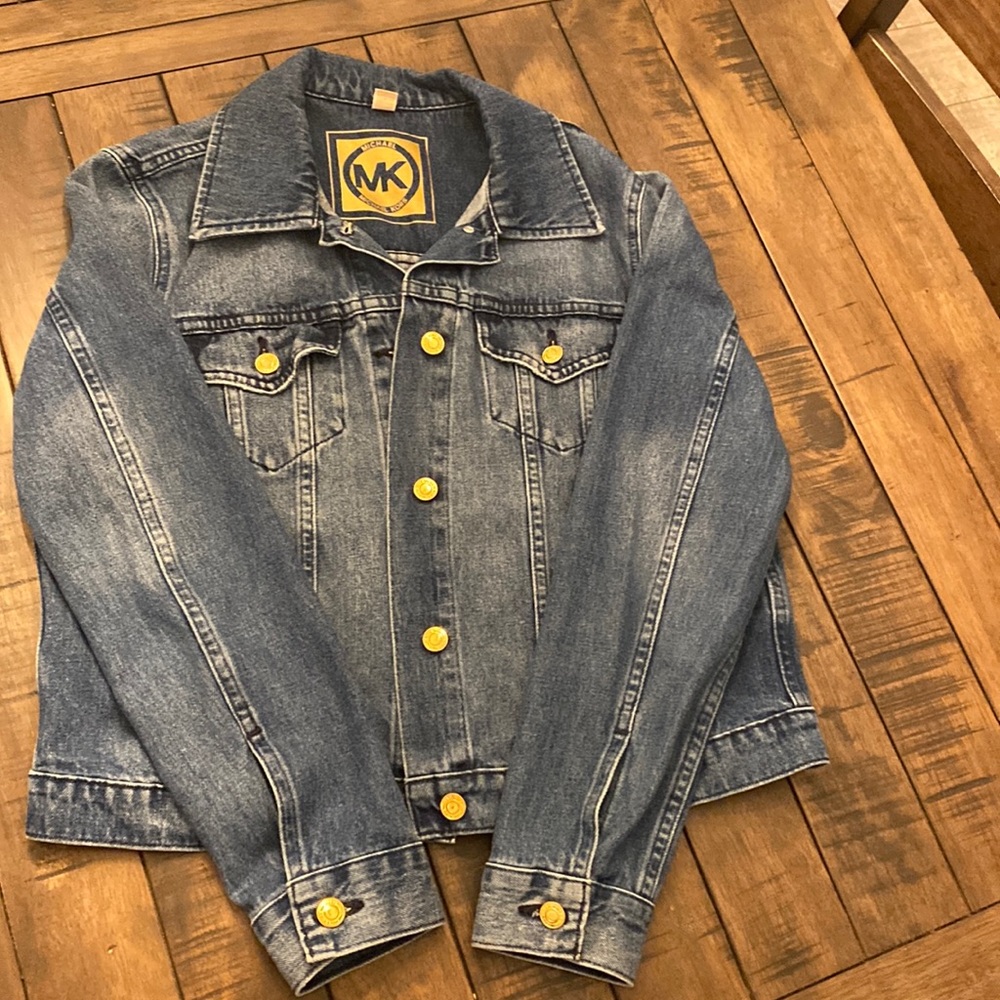 Michael Kors Denim Jean Jacket Large